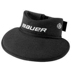 Bauer NG NLP8 Core Neck Guard Bib - Yth., Black