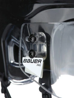 Bauer Pro Straight Visor - Clear, Medium -Hockey Pro Shop 1050370 6555