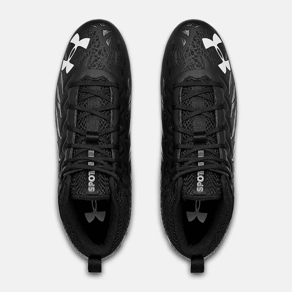 Under Armour UA Spotlight Select Mid MC Lacrosse Cleats - Mens 4 Under Armour UA Spotlight Select Mid MC Lacrosse Cleats - Mens - Image 4