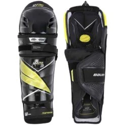 Bauer S21 Supreme Ultrasonic Ice Hockey Shin Guards - Intermediate