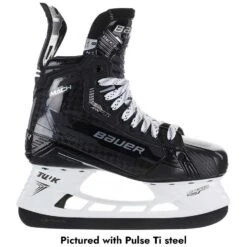 Bauer S22 Supreme Mach Ice Hockey Skates - Senior -Hockey Pro Shop bauer s22 supreme mach ice hockey skates senior pulse ti steel