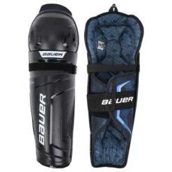 Bauer S21 X Ice Hockey Shin Guards - Intermediate
