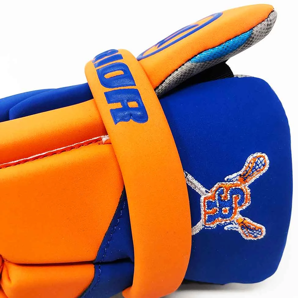 Warrior Surrey Rebels Evo 2 Lacrosse Gloves 2 Warrior Surrey Rebels Evo 2 Lacrosse Gloves - Image 2