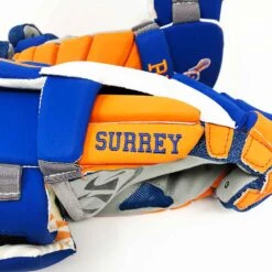 Warrior Surrey Rebels Burn Pro Lacrosse Gloves -Hockey Pro Shop c 2bpg20 9742