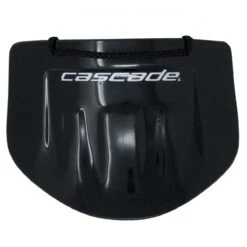 Cascade Plastic Lacrosse Goalie Throat Protector - Black