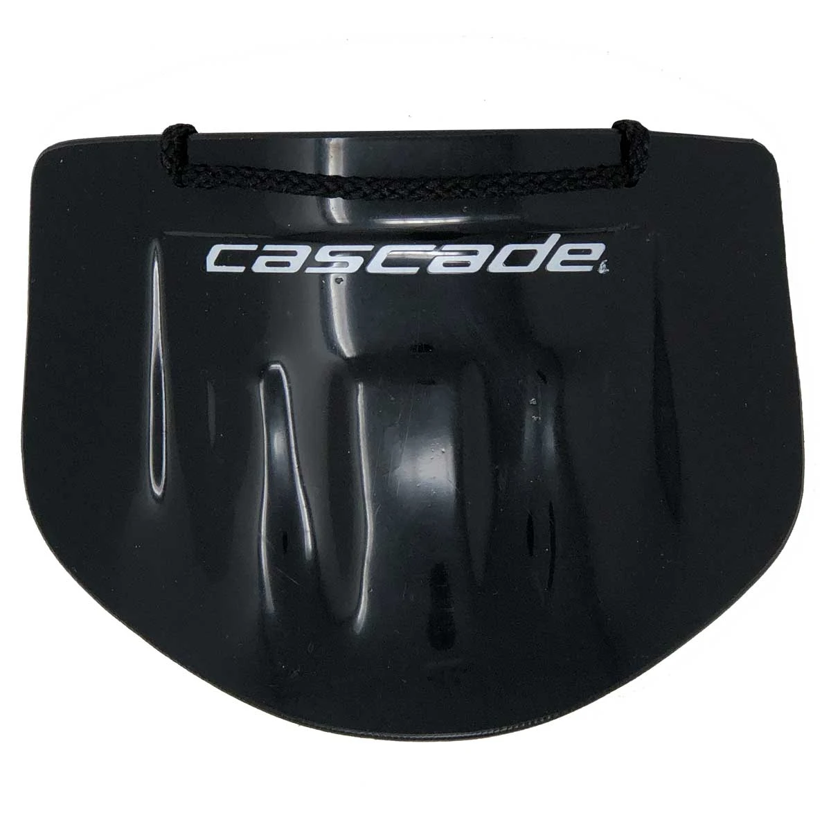 Cascade Plastic Lacrosse Goalie Throat Protector - Black 1 Cascade Plastic Lacrosse Goalie Throat Protector - Black