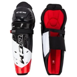 CCM Jetspeed FT475 Ice Hockey Shin Guards - Junior