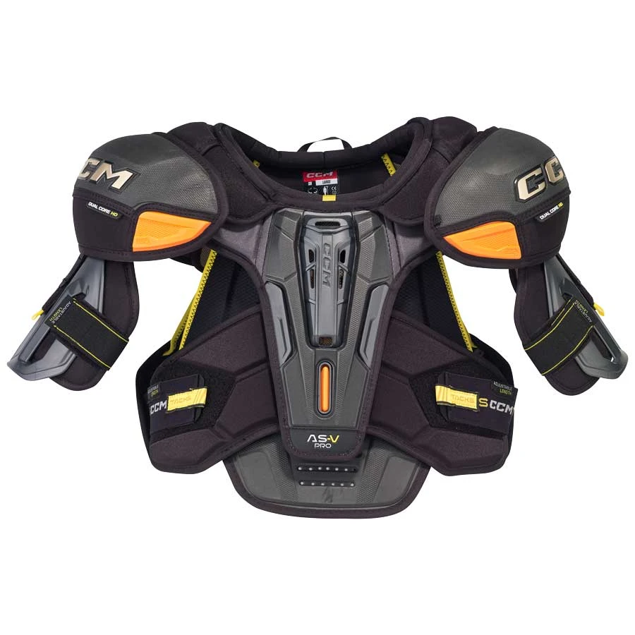 CCM S22 Tacks AS-V Pro Ice Hockey Shoulder Pads - Junior 1 CCM S22 Tacks AS-V Pro Ice Hockey Shoulder Pads - Junior
