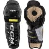 CCM S22 Tacks AS-V Ice Hockey Shin Guards - Junior