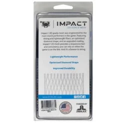 ECD Lacrosse Impact 12D Goalie Mesh - Semi-Soft -Hockey Pro Shop ecd lacrosse impact goalie mesh semi soft product details