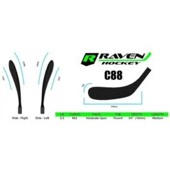 Raven EDGE 50 Flex Hockey Stick - Yth. 12 Raven EDGE 50 Flex Hockey Stick - Yth. -Hockey Pro Shop edge 50 10093