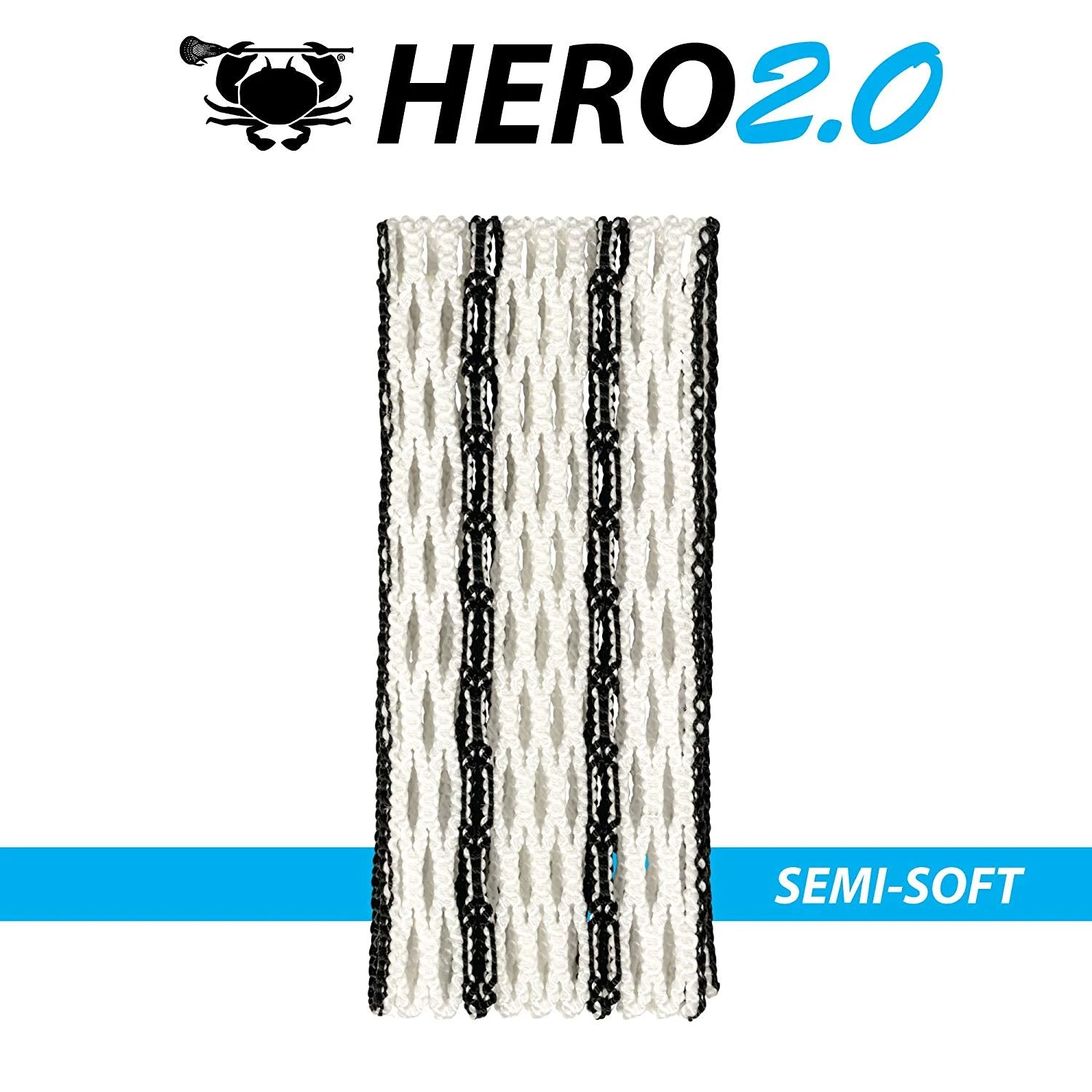 East Coast Dyes Hero 2.0 Semi-Soft Lacrosse Mesh 1 East Coast Dyes Hero 2.0 Semi-Soft Lacrosse Mesh