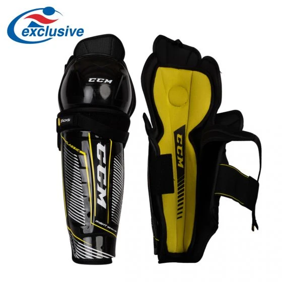 CCM S19 Tacks Classic Hockey Shin Guards - Senior 1 CCM S19 Tacks Classic Hockey Shin Guards - Senior