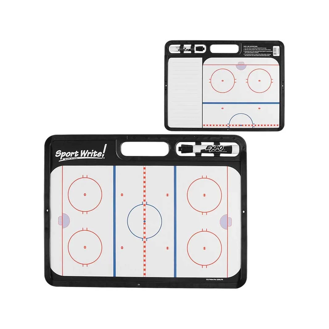 Sportwrite PRO Ice Hockey Coaches Board - 16" X 12" 1 Sportwrite PRO Ice Hockey Coaches Board - 16" X 12"