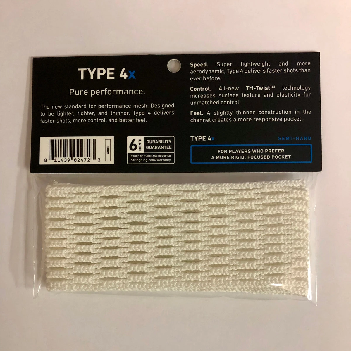 StringKing Type 4 Performance Lacrosse Mesh 2 StringKing Type 4 Performance Lacrosse Mesh - Image 2